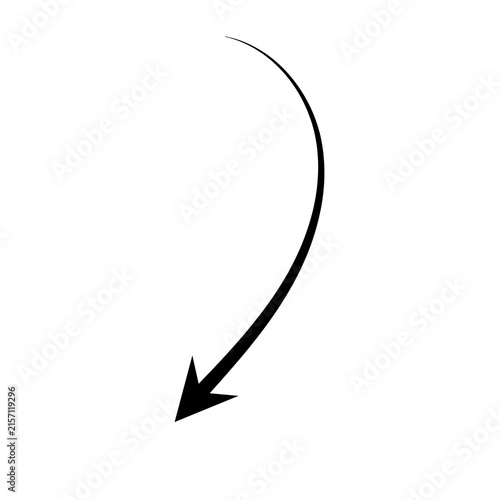 Hand Drawn Doodle Arrow