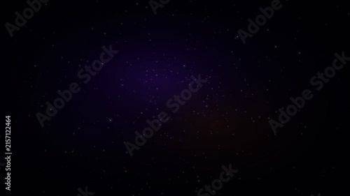 Ethereal purple particle background video. Abstract cosmic dust and motion graphics loop. Dark bokeh atmosphere with glowing violet specks. Modern digital texture for design projects.