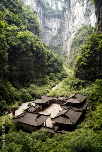 Photography Three Gorges Gorge Wulong Karst National Geology Park in China 2024