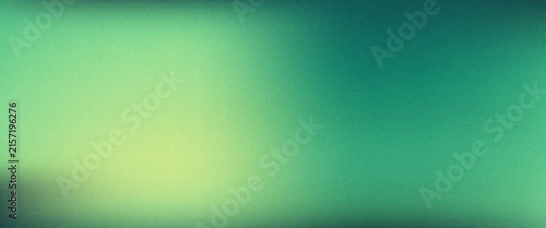 Abstract blurred green background with grainy texture, soft light gradient for design, web, and digital projects