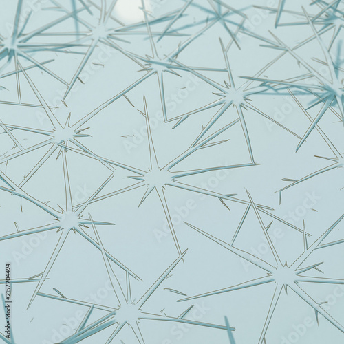 3Dモデル用テクスチャ。雪の結晶