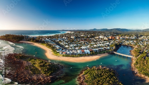 overhead view of murwillumbah