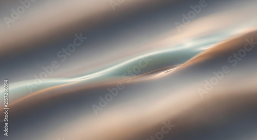 Abstract wave texture background with smooth flowing lines and soft metallic gradient lighting for modern graphic design composition
