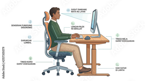 Ergonomic Desk Setup for Healthy Posture