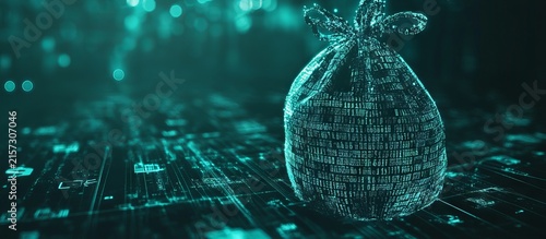 Digital. Money. Cybersecurity. Technology. Data.