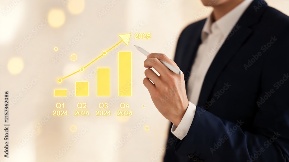 Obraz premium E-commerce Customer Service Performance Annual Forecast AR Dashboard