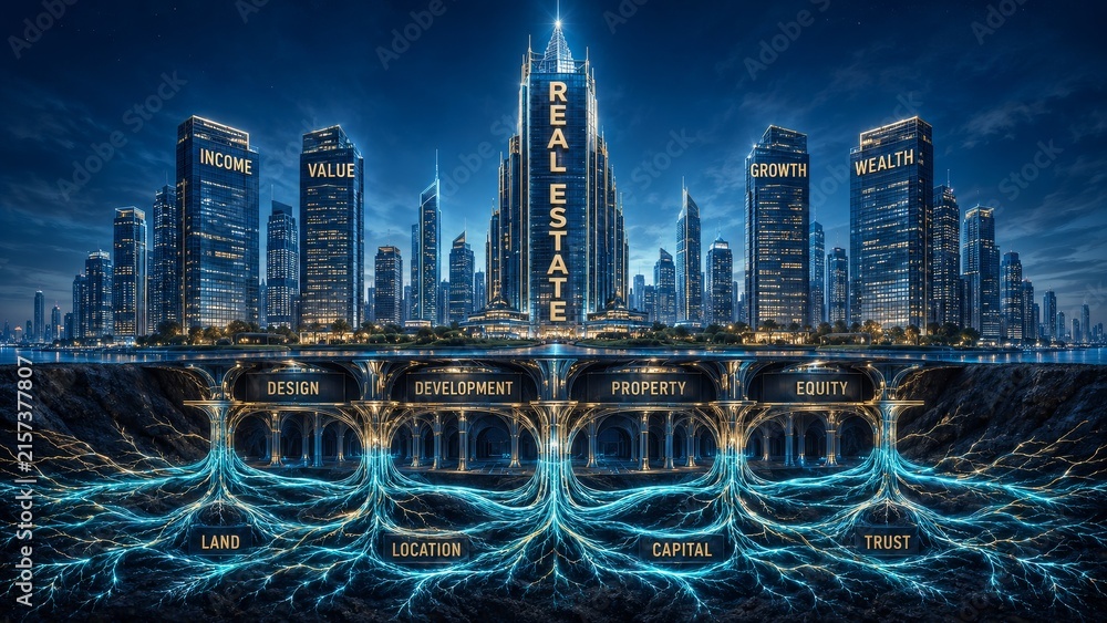 Fototapeta premium Real Estate Investment