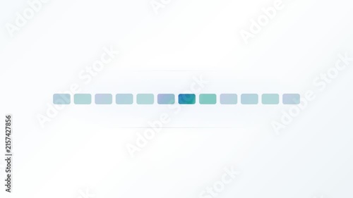 Segmented Activity Timer Animation on Minimal Background