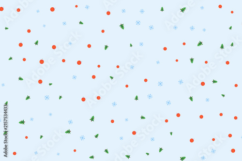Scattered stars and snowflakes vector icons set. minimalist winter holiday design elements.