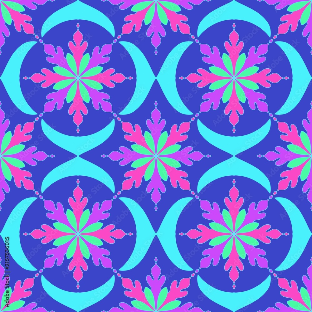 Fototapeta premium seamless floral pattern