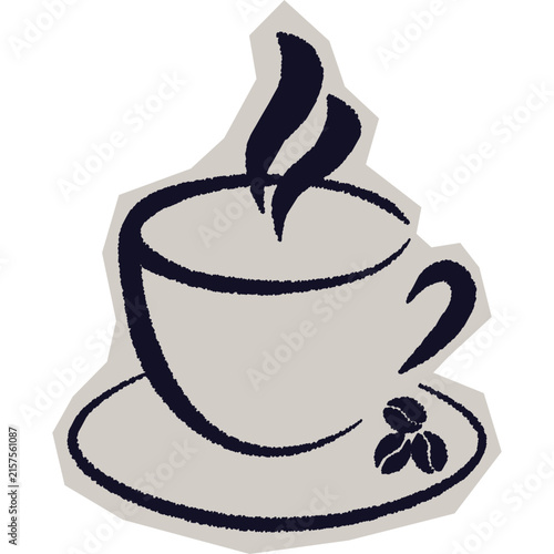 Coffe Scrapbook Sticker