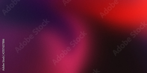 Abstract dark red and purple gradient background with grain