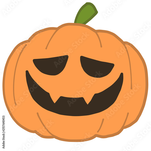 Obraz na płótnie ハロウィンのかぼちゃのイラスト