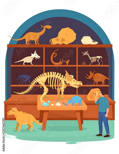 Children enjoying a colorful zoo animal mural in classroom.
