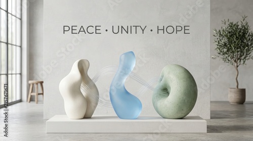 Celebrating international peace day with artistic expressions of harmony understanding and a collective hope for a world embracing tranquility and goodwill for