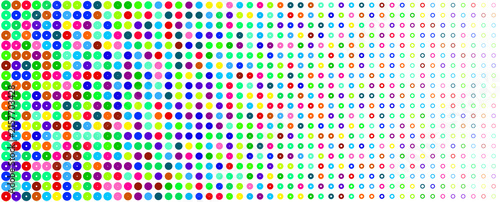 abstract background with colorful dots