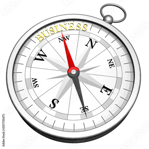 Icona PNG con sfondo trasparente raffigurante una bussola con scritta “Business”. Ideale per concetti di strategia, direzione aziendale, leadership, decisioni, orientamento e crescita professionale.