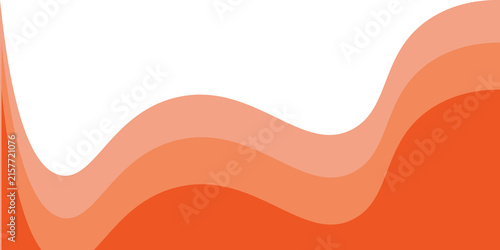 abstract orange wavy background, eps10
