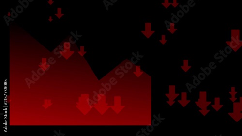 Dramatic red neon light beam glowing in total darkness for moody cinematic scenes