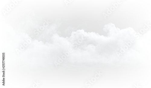 Fotografie Realistic White Vapor Clouds with Volumetric Smoke Effect PNG