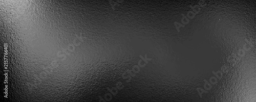 Obraz na płótnie Black grainy gradient background, dark gray white monochromatic noise texture ba