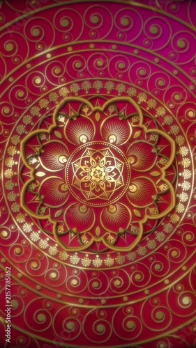 Vertical Diwali festival background with ornate Indian mandala, golden decorative elements, vibrant purple and gold luxury backdrop, festive celebration design with copy space for invitations