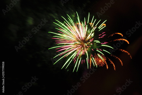 Fireworks in Killorglin, Ireland