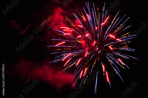 Fireworks in Killorglin, Ireland
