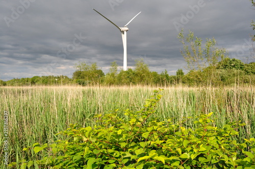 Wind turbine in Killorglin, Ireland
