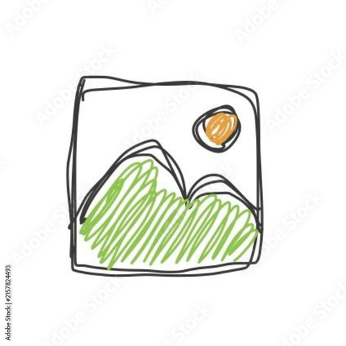 Photo icon illustration