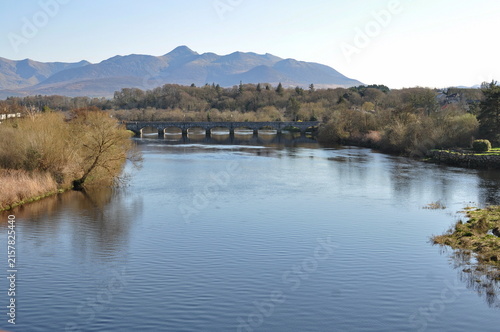 A view of Laune bridge in Killorglin, Ireland