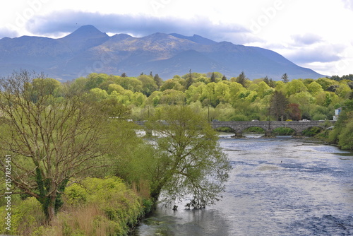 A view of Laune bridge in Killorglin, Ireland