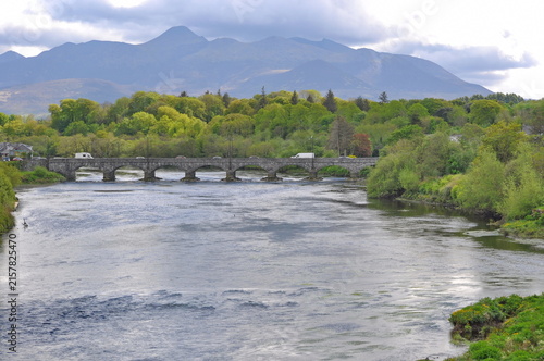 A view of Laune bridge in Killorglin, Ireland