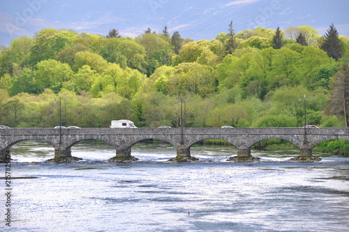 A view of Laune bridge in Killorglin, Ireland