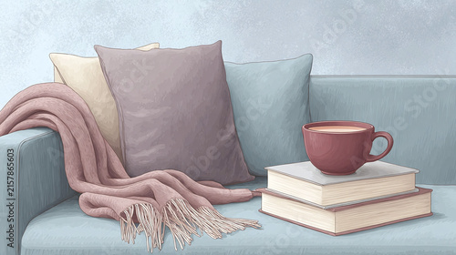 Creating a Cozy Lifestyle: Embrace Relaxation at Home with Comfortable Textiles, Warm Colors, and Inviting Decor for Your Perfect Reading Nook