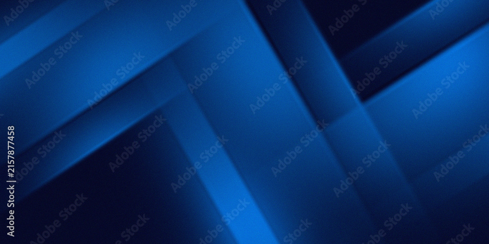Fototapeta premium Abstract Dark Blue Modern Technology Geometric Background with Overlay Lines