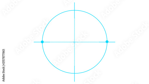 Canvastavla Circular Dimension Overlay for Measuring Round Objects and Circular Shapes in Vi