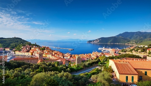 portoferraio view elba island
