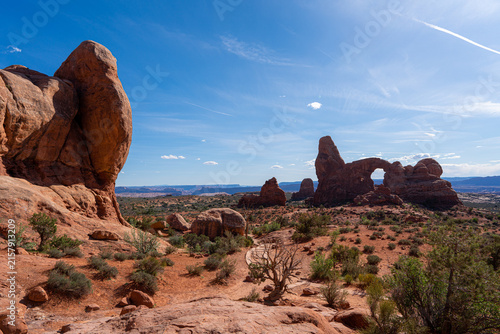 Turret Arch, Arch National Park, Moab, Utah, USA