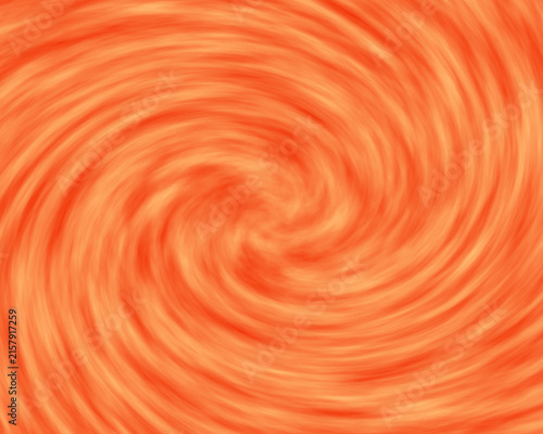 Canvas Print Orange swirl background pattern