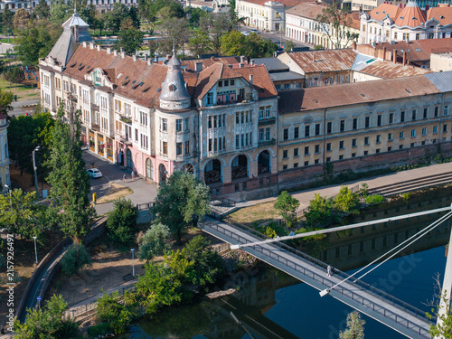 Photography Oradea city center, Romania, drone photo