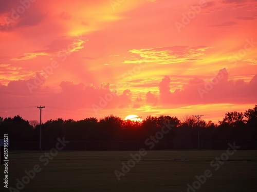 Warm orange and pink hues dance across the sky, pink, ||summer
