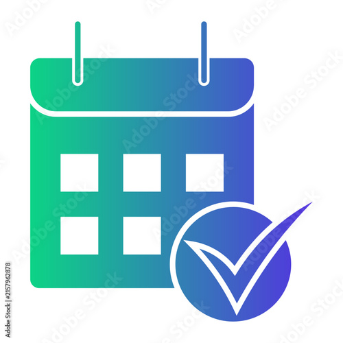 Canvas Print succession Gradient icon