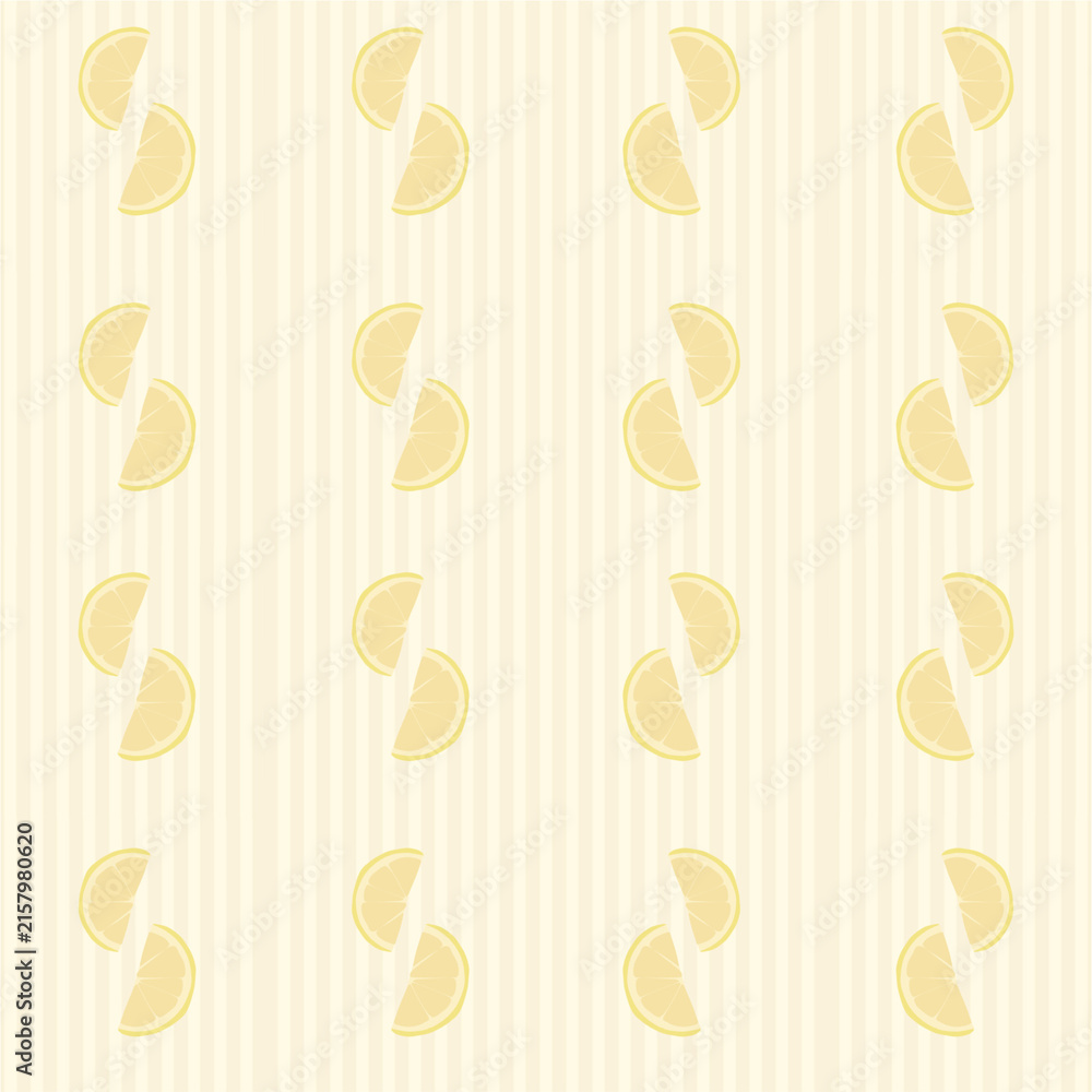seamless pattern lemon