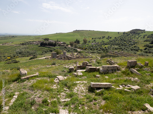 Ciudad romana de Dougga, en Túnez, África