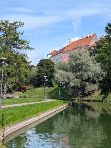 Park in Tallin, Estonia 
