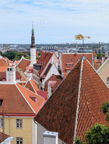 roofs of Tallin Estonia 