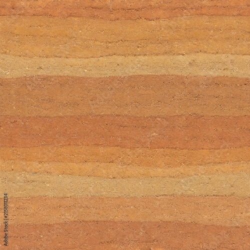 Stratified rammed earth wall seamless texture, high quality background
