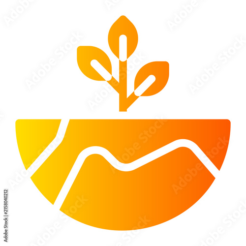 ecology gradient icon