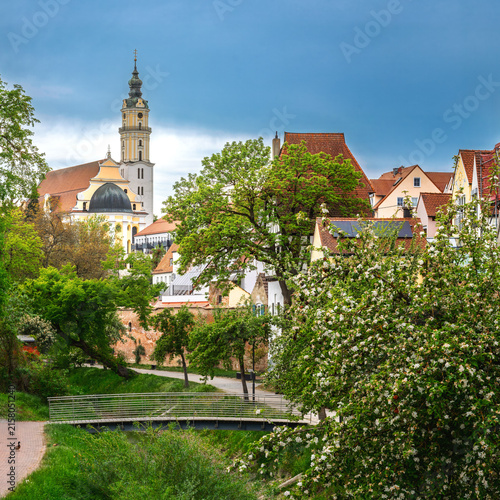 Heilig Kreuz abbey in Donauwoerth